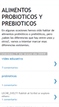 Mobile Screenshot of prebioticosyprobioticos.blogspot.com