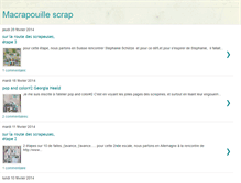Tablet Screenshot of macrapouillescrap.blogspot.com