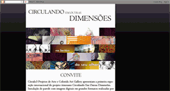 Desktop Screenshot of circulandoemoutrasdimensoeslisboa2010.blogspot.com