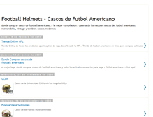 Tablet Screenshot of fotballhelmets.blogspot.com