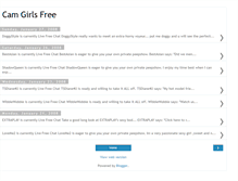Tablet Screenshot of camgirlfree.blogspot.com