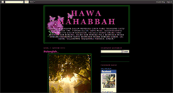 Desktop Screenshot of hawamahabbah.blogspot.com