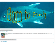 Tablet Screenshot of borntofish.blogspot.com