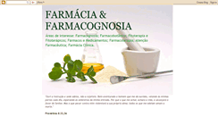 Desktop Screenshot of farmaciaefarmacognosia.blogspot.com