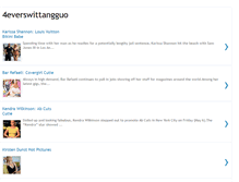Tablet Screenshot of 4everswittangguo.blogspot.com