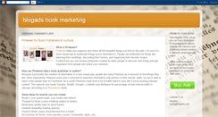 Desktop Screenshot of blogadsbookmarketing.blogspot.com