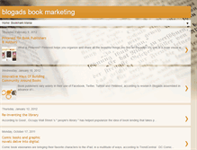 Tablet Screenshot of blogadsbookmarketing.blogspot.com