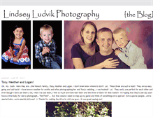 Tablet Screenshot of lindseyludvikphotography.blogspot.com