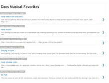 Tablet Screenshot of dacsmusicalfavorites.blogspot.com