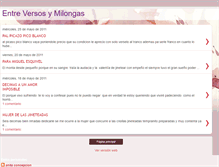 Tablet Screenshot of entreversosymilongas.blogspot.com