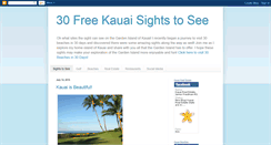 Desktop Screenshot of kauaisights.blogspot.com