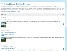 Tablet Screenshot of kauaisights.blogspot.com