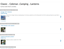 Tablet Screenshot of classiccolemanlanterns.blogspot.com