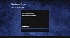 Desktop Screenshot of best-fanpages.blogspot.com