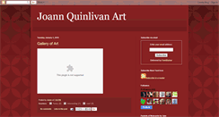 Desktop Screenshot of joannquinlivanart.blogspot.com