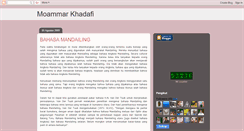 Desktop Screenshot of moammar-dafi.blogspot.com