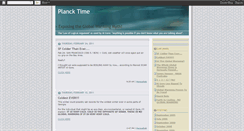 Desktop Screenshot of plancktime.blogspot.com