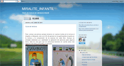 Desktop Screenshot of miralite-infantil.blogspot.com