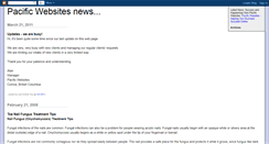 Desktop Screenshot of pacificwebsites.blogspot.com