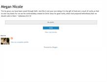 Tablet Screenshot of megan--nicole.blogspot.com