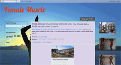 Desktop Screenshot of angelmuscle.blogspot.com