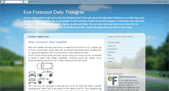 Desktop Screenshot of ecoforecourt.blogspot.com