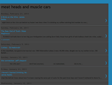 Tablet Screenshot of meatheadsandmusclecars.blogspot.com