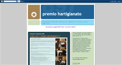 Desktop Screenshot of hartigianato.blogspot.com