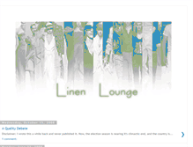 Tablet Screenshot of linenlounge.blogspot.com