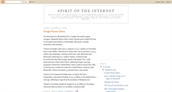 Desktop Screenshot of internetspirit.blogspot.com