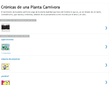 Tablet Screenshot of humanos-planta-carnivora.blogspot.com