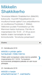 Mobile Screenshot of mikkelinshakkikerho.blogspot.com