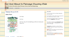 Desktop Screenshot of infairways.blogspot.com