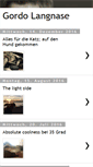 Mobile Screenshot of gordo-langnase.blogspot.com