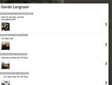 Tablet Screenshot of gordo-langnase.blogspot.com