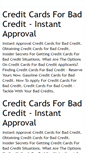Mobile Screenshot of best-credit-cards-for-bad-credit.blogspot.com