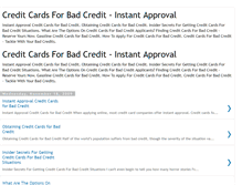 Tablet Screenshot of best-credit-cards-for-bad-credit.blogspot.com