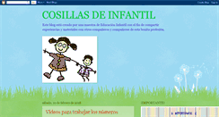 Desktop Screenshot of cosillasdeinfantil.blogspot.com