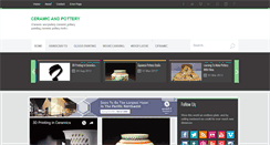 Desktop Screenshot of ceramicpottery-makingindustry.blogspot.com