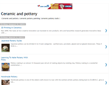 Tablet Screenshot of ceramicpottery-makingindustry.blogspot.com