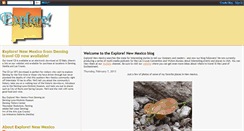 Desktop Screenshot of explorenm.blogspot.com