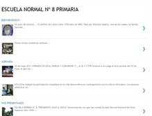 Tablet Screenshot of ens8primaria.blogspot.com