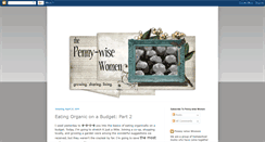 Desktop Screenshot of pennywisewomen.blogspot.com