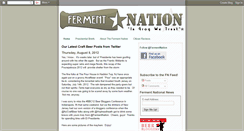 Desktop Screenshot of fermentnation.blogspot.com