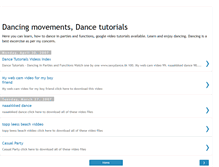 Tablet Screenshot of exydance.blogspot.com