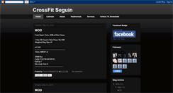 Desktop Screenshot of crossfitseguin.blogspot.com