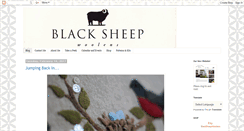 Desktop Screenshot of blacksheepwoolens.blogspot.com