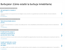 Tablet Screenshot of burbujator.blogspot.com