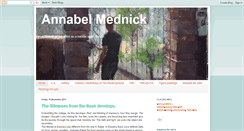 Desktop Screenshot of annabelmednick.blogspot.com