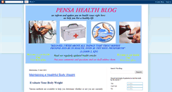 Desktop Screenshot of healthhelp-pensa.blogspot.com